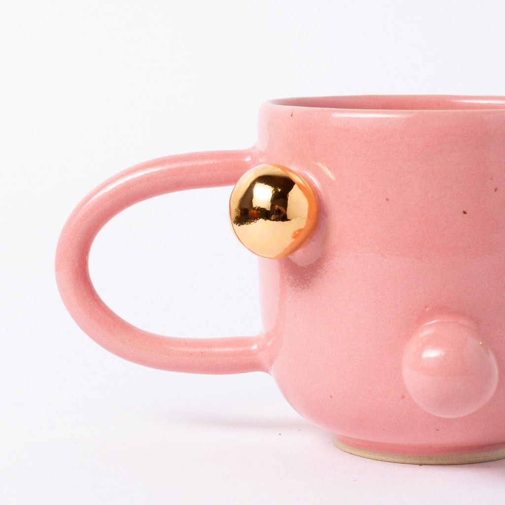 caneca bruxelas com ouro alternado rosa