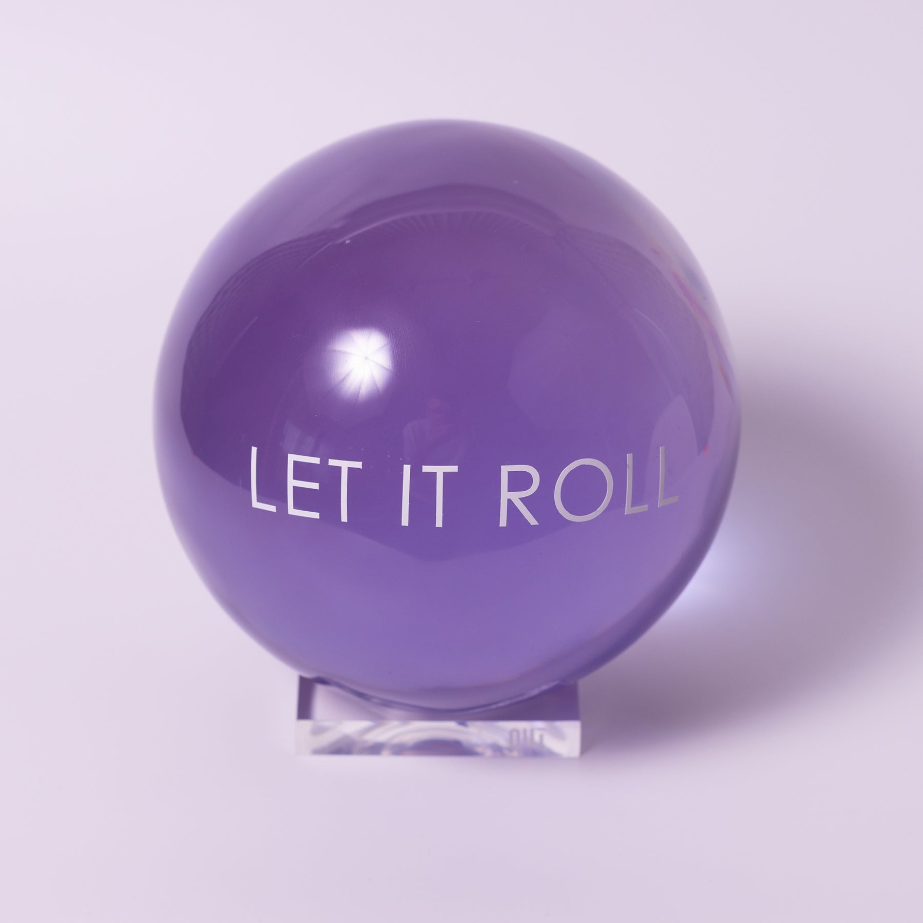 escultura secret orb roxa g