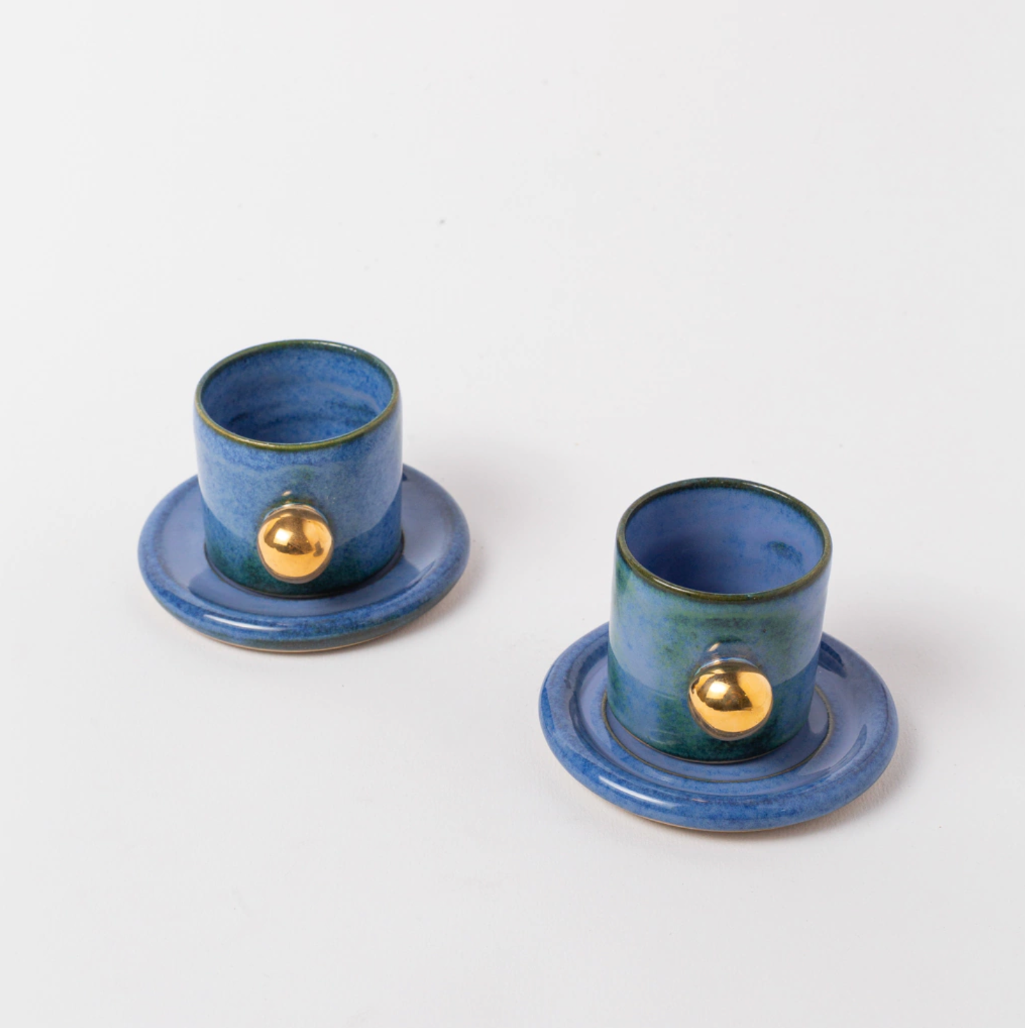 xícara lina com ouro azul efeito cj. 2