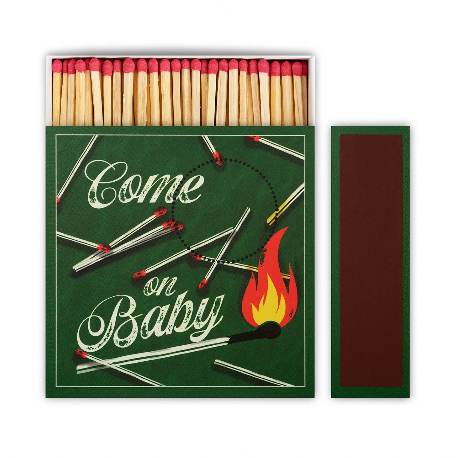 caixa de fósforo quadra - fire