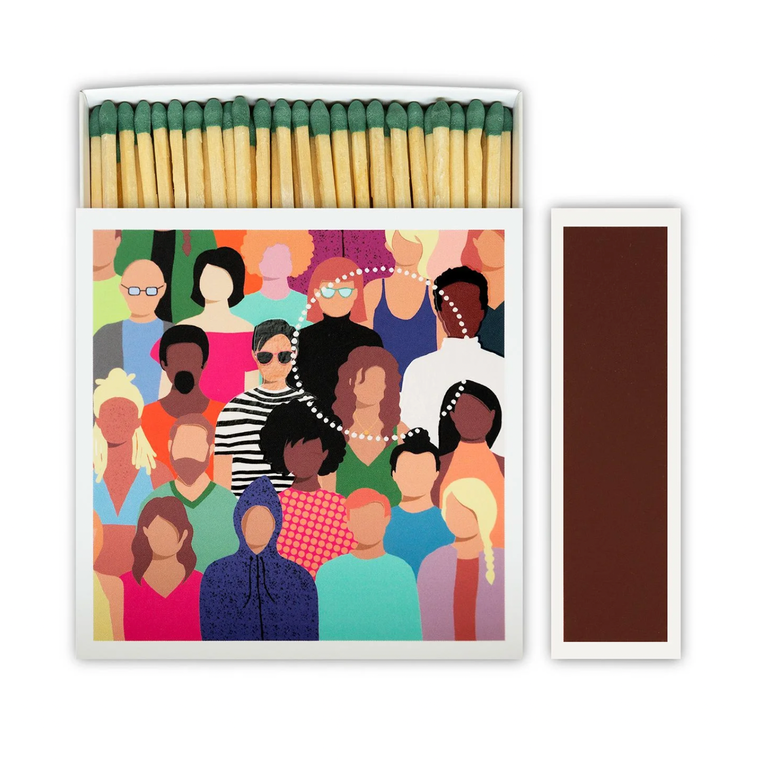 caixa de fósforo quadra - people