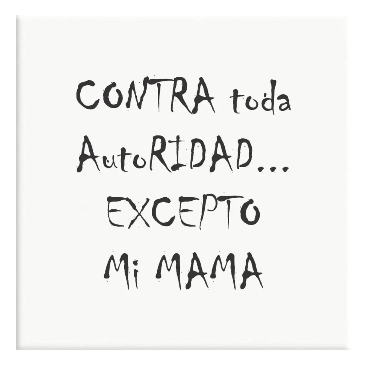 azulejo contra toda autoridad