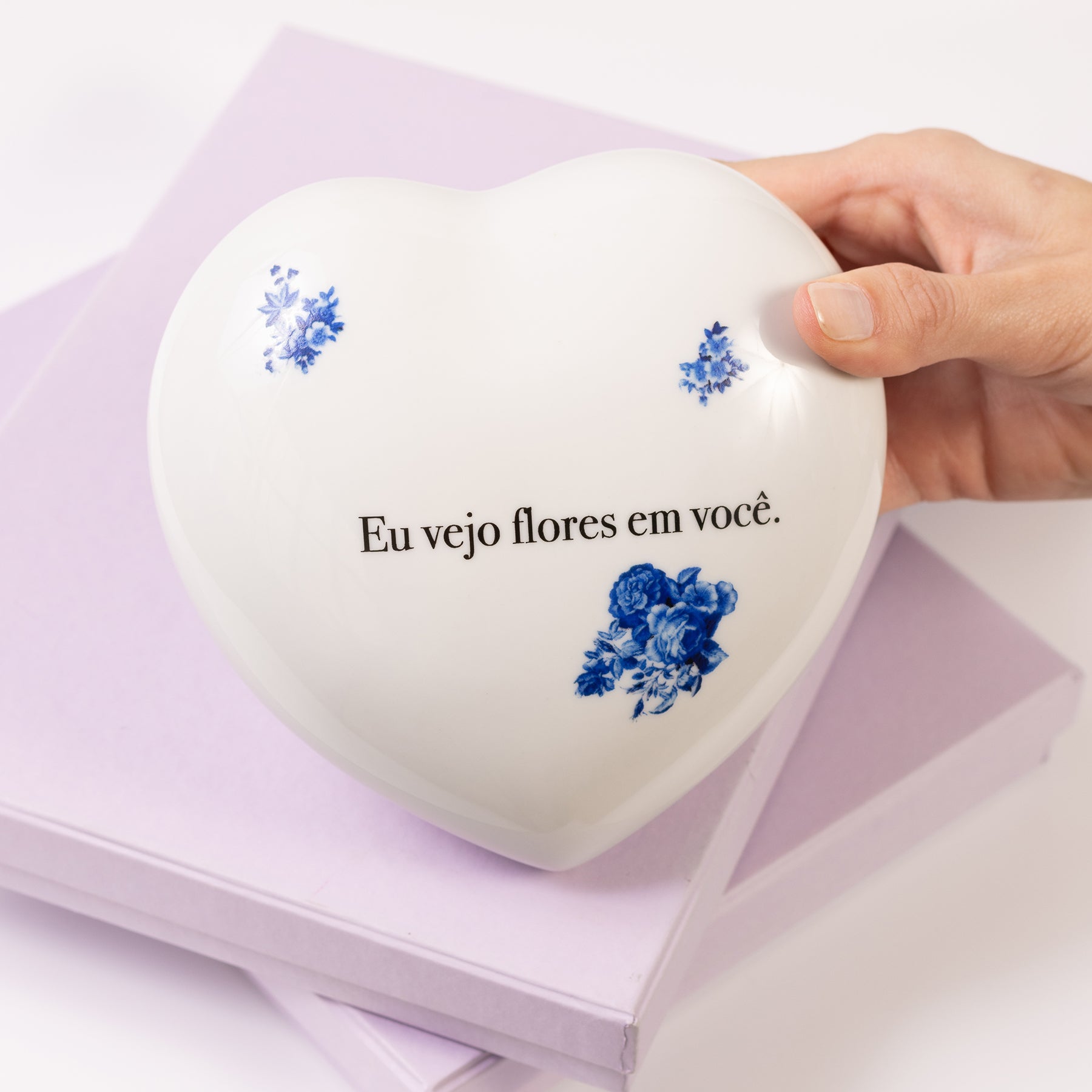 coração eu vejo flores em você