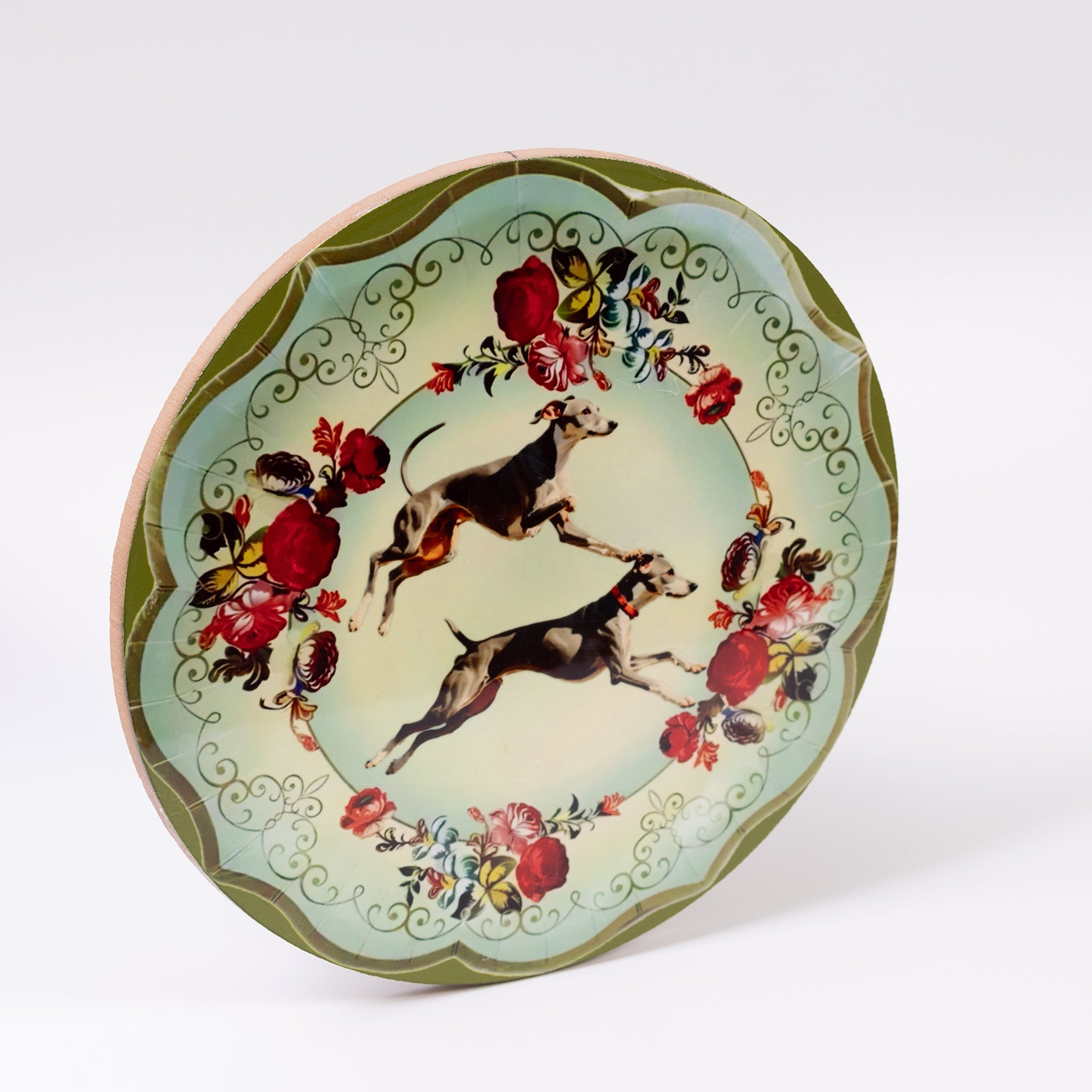 azulejo redondo galgos