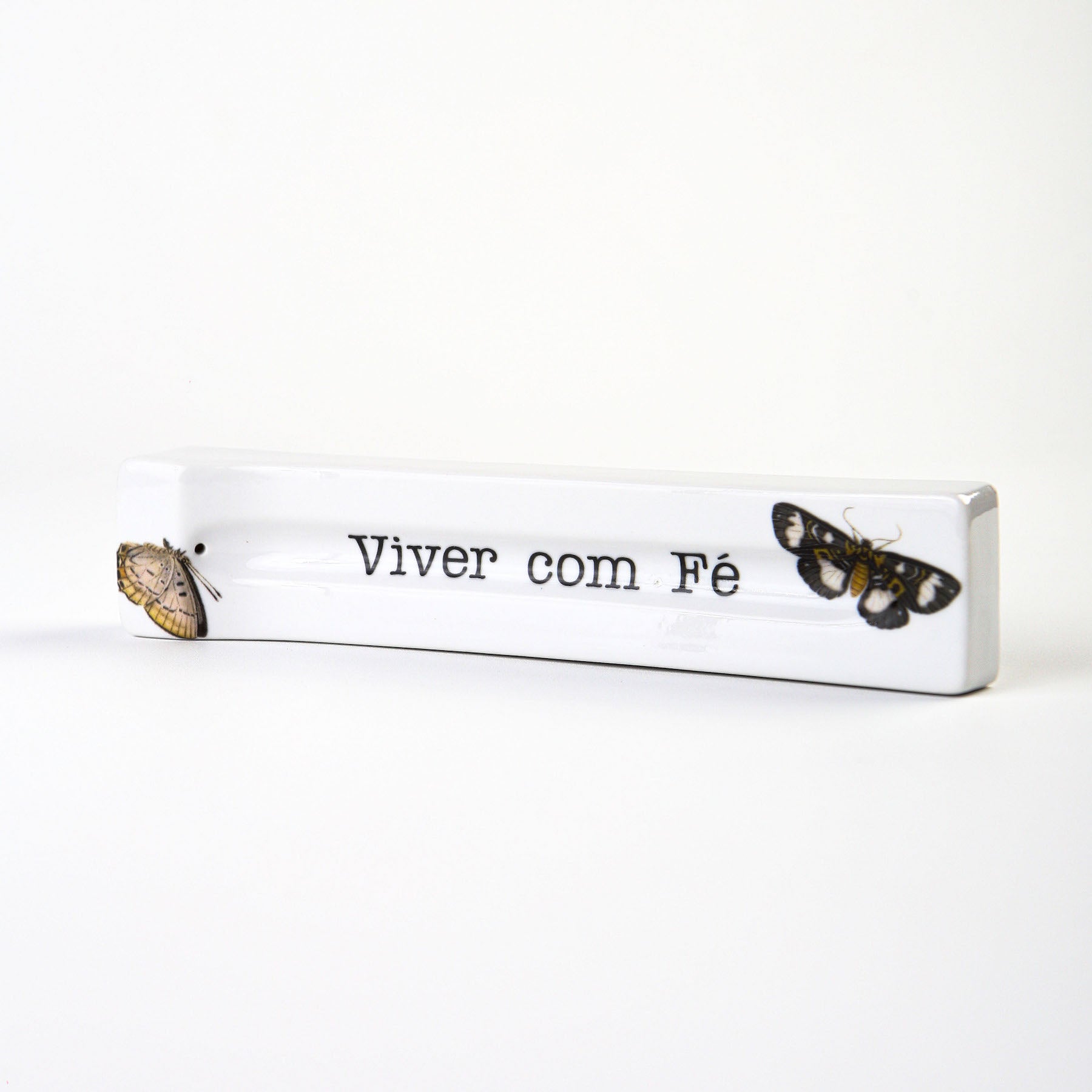 porta incenso viver com fé