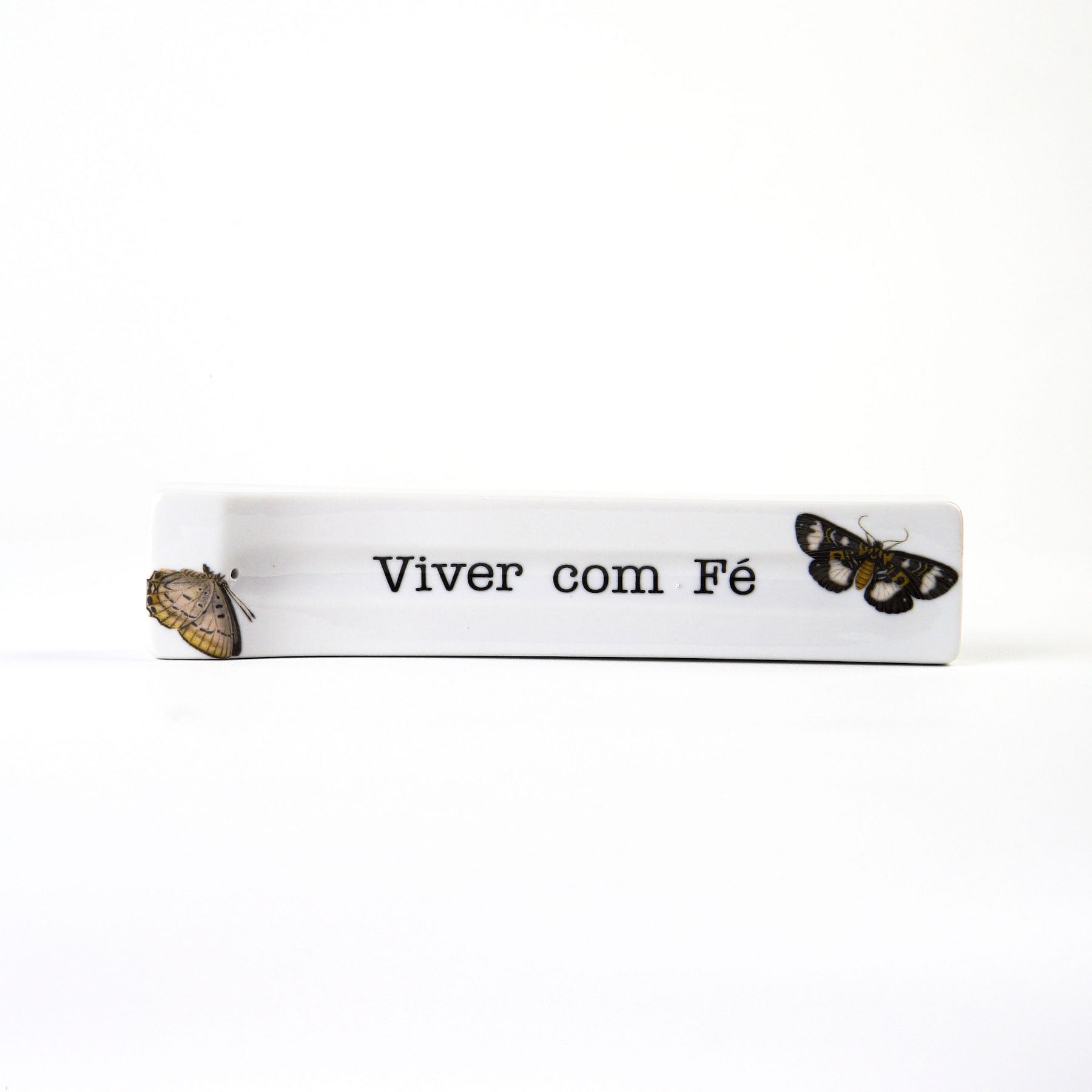 porta incenso viver com fé