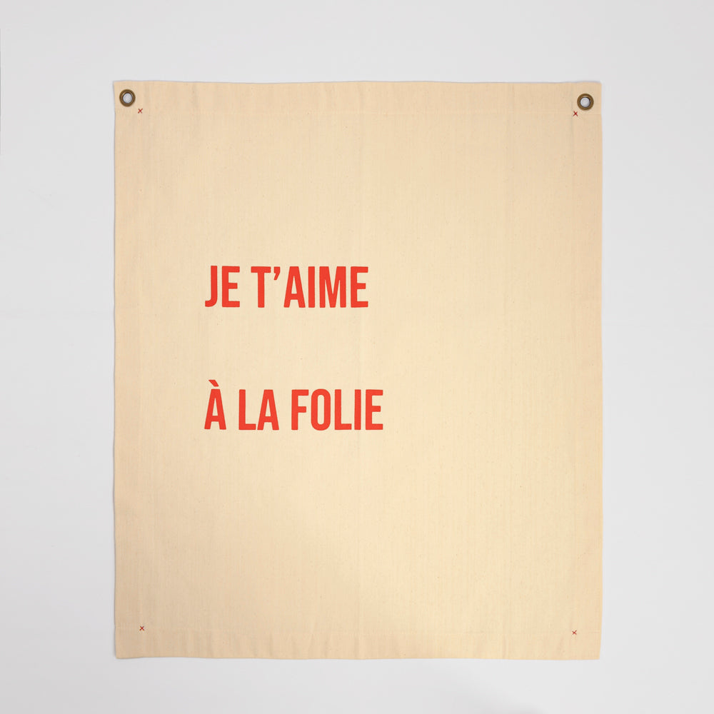 bandeira je t'aime à la folie