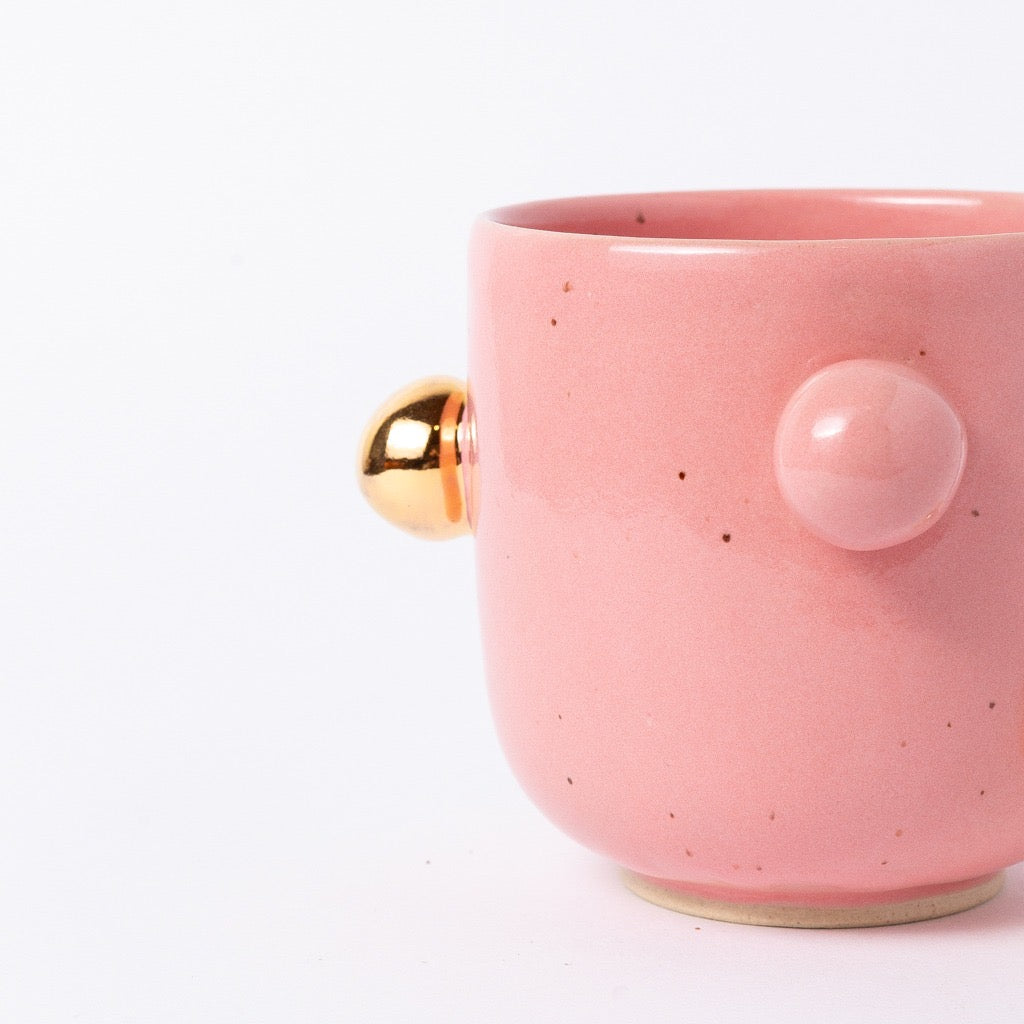 caneca bruxelas com ouro alternado rosa
