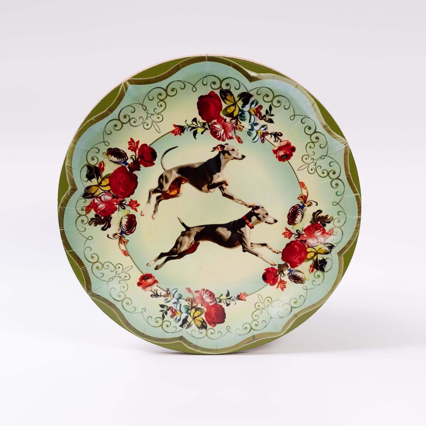 azulejo redondo galgos